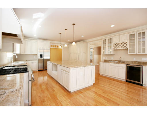 133 Shade Street Lexington, MA 02421 - Photo 2 of 21 a large kitchen with stainless steel appliances granite countertop a stove a sink and a refrigerator