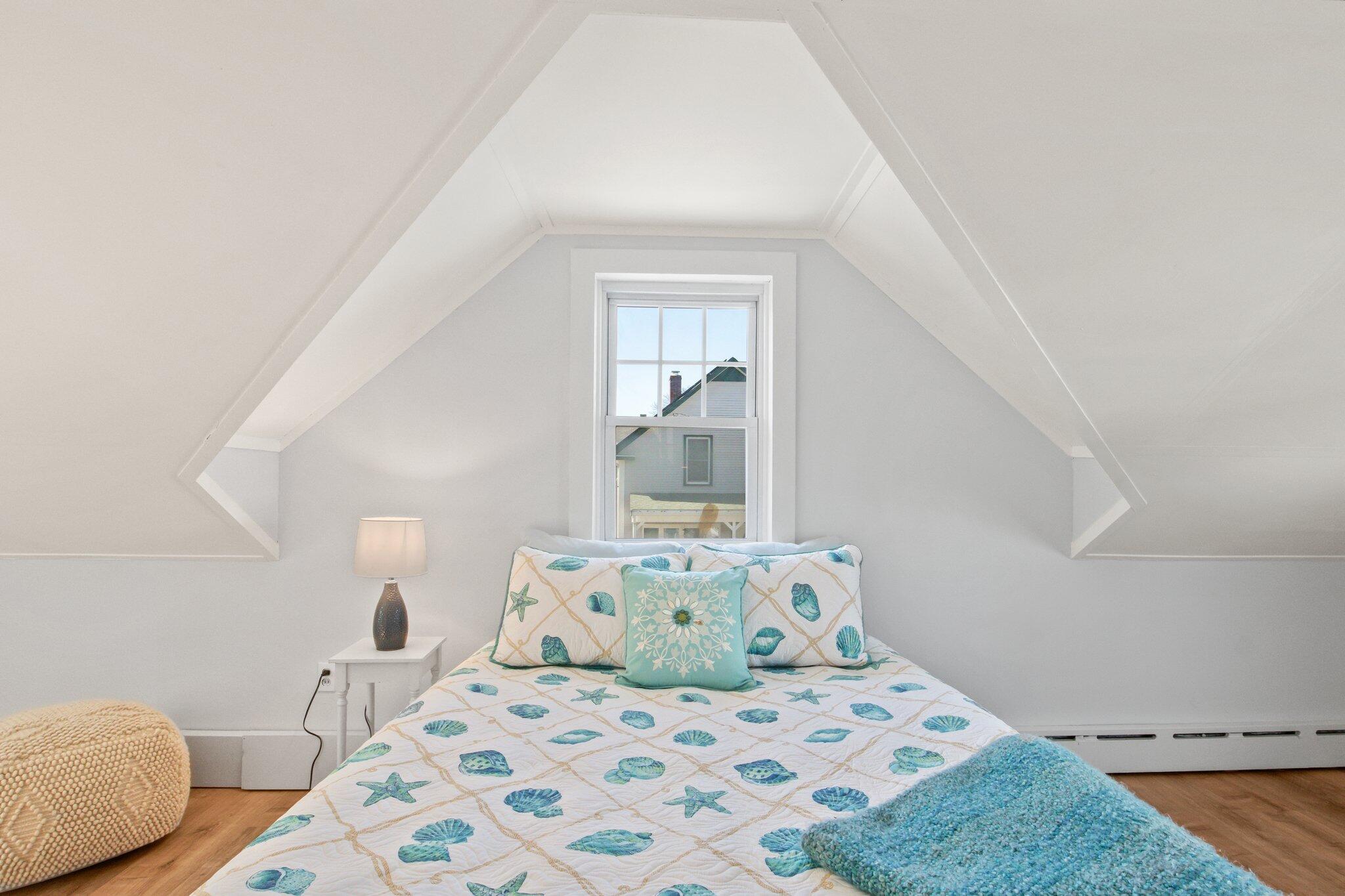 7 Spruce Street Fairhaven, MA 02719 - Photo 21 of 30 a bedroom with a bed and a window