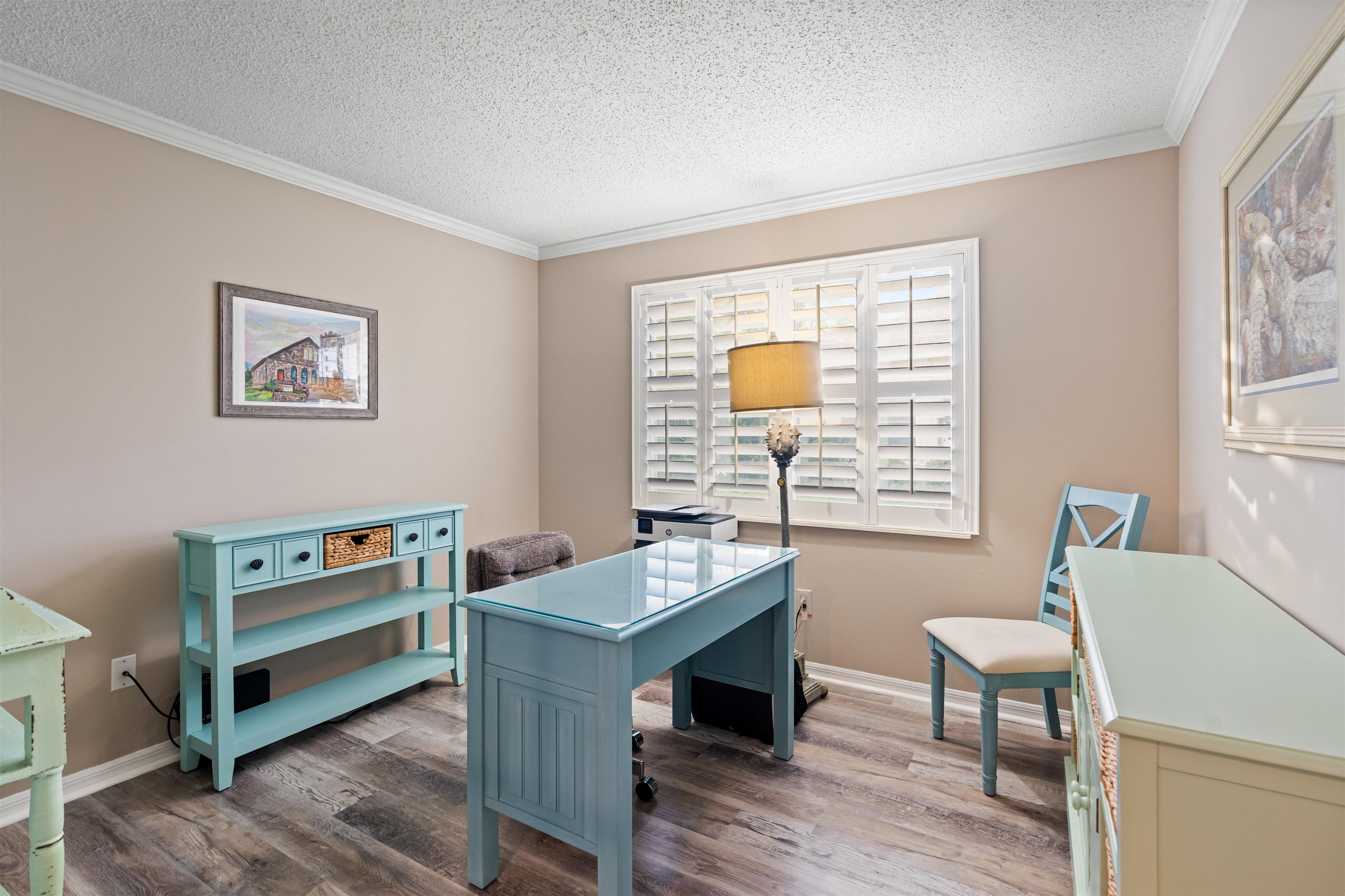 362 Monika Place St. Augustine, FL 32080 - Photo 17 of 42 a view of a workspace with furniture and a window