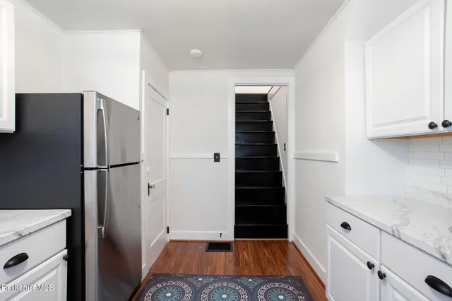 a room with storage and utility