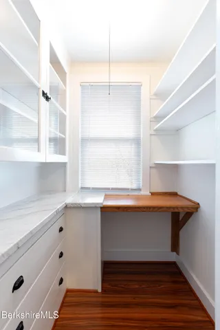 wooden floor in an empty room