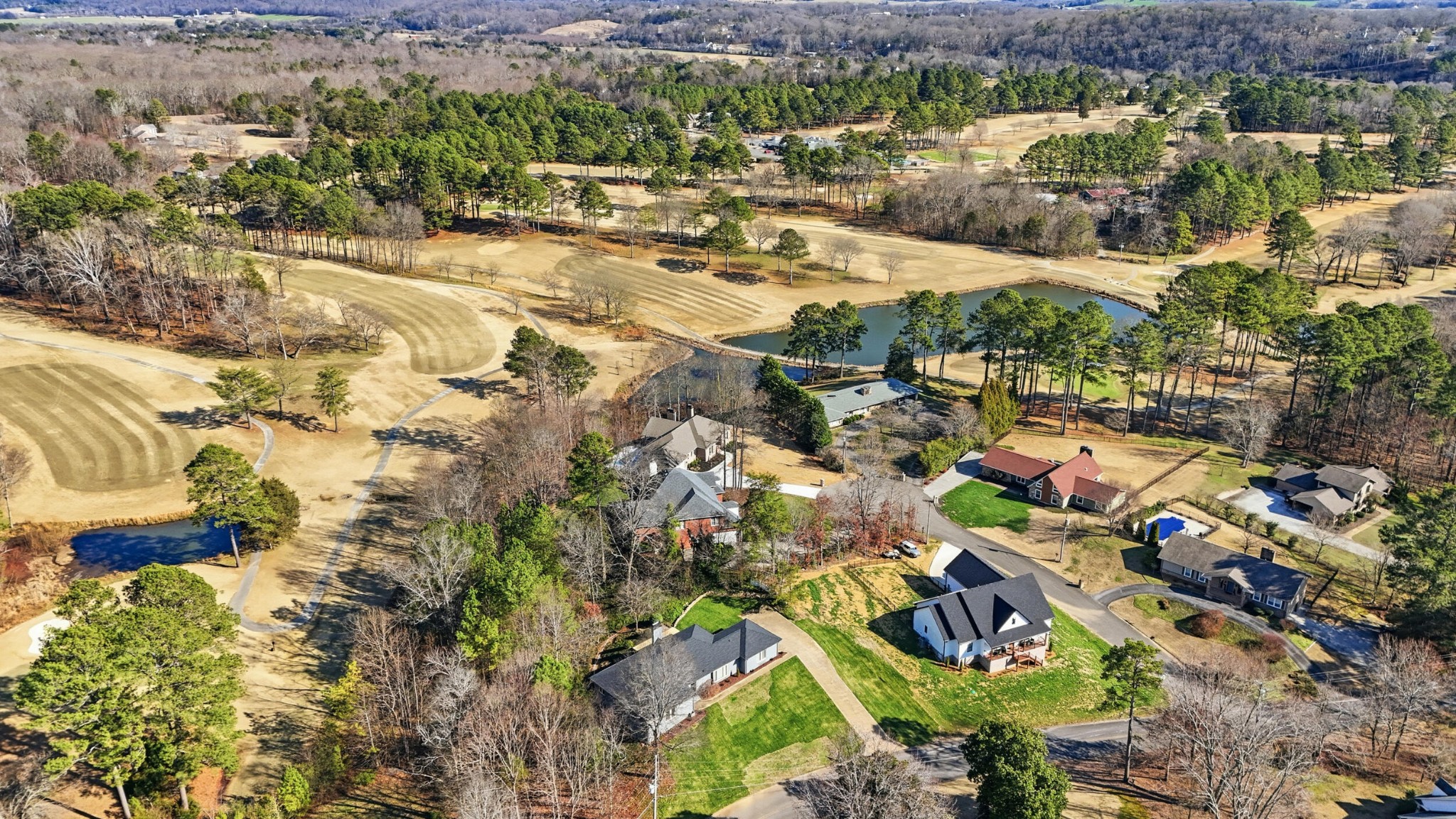 755 Golf View Drive Northwest Cleveland, TN 37312 - Photo 45 of 49 an aerial view of residential houses with outdoor space