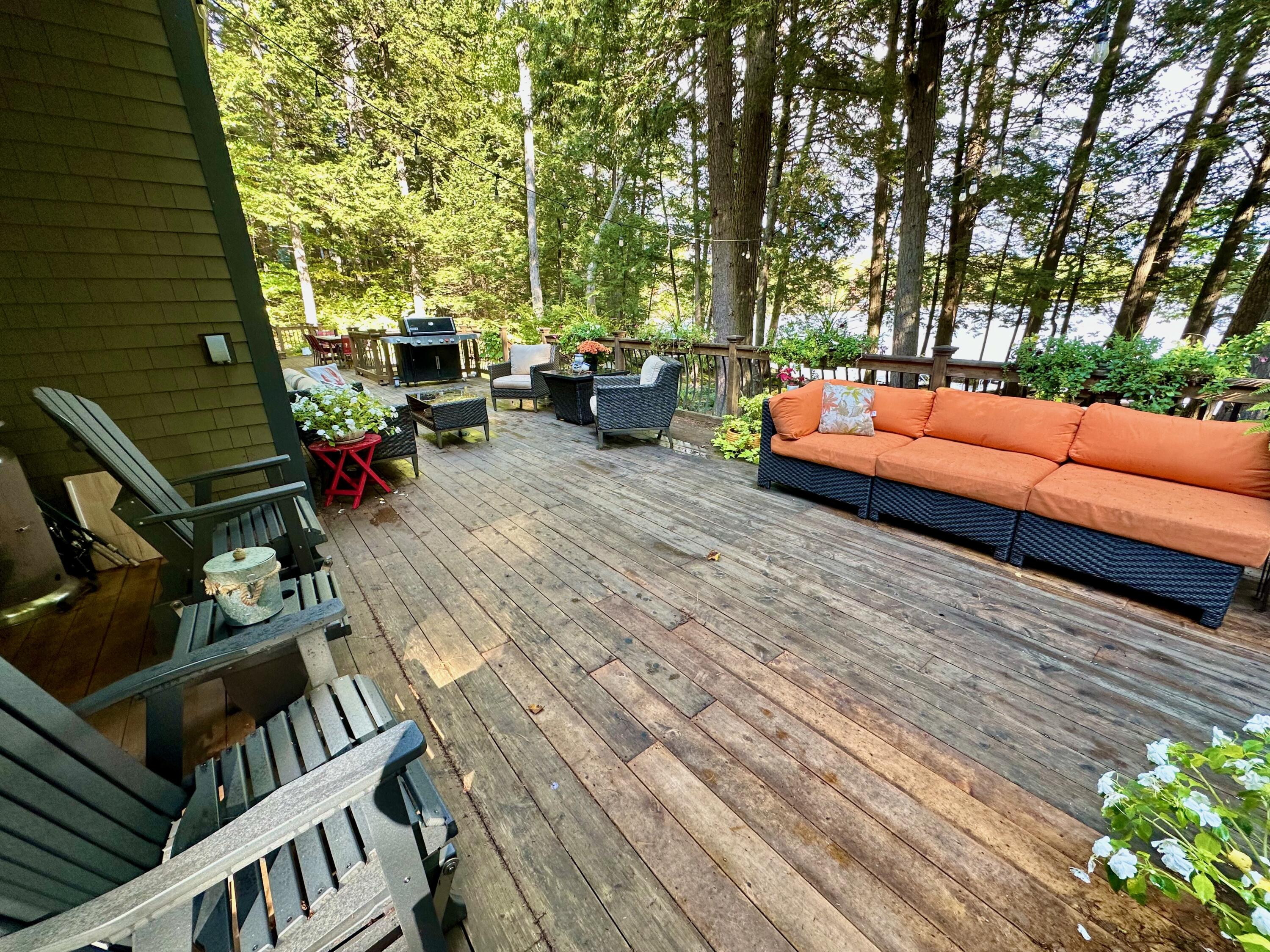 191 Lake Ridge Road Mount Vernon, ME 04352 - Photo 121 of 166 COVERED DECK AREA