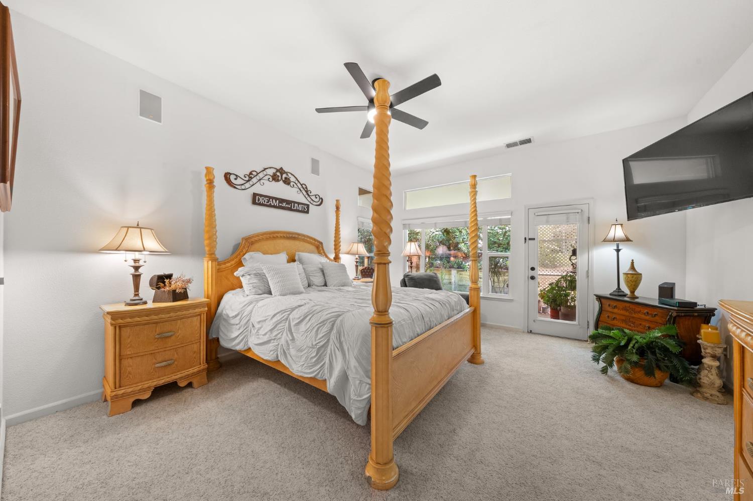 602 Summerset Drive Rio Vista, CA 94571 - Photo 18 of 65 Primary bedroom with access to the outside covered patio.