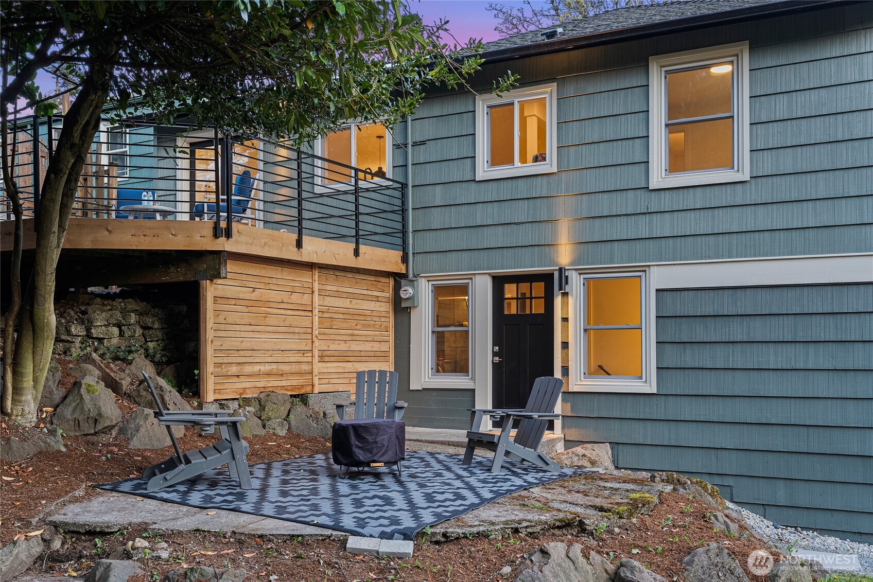 1710 Northeast 104th Street Seattle, WA 98125 - Photo 35 of 40 a view of a house with a patio