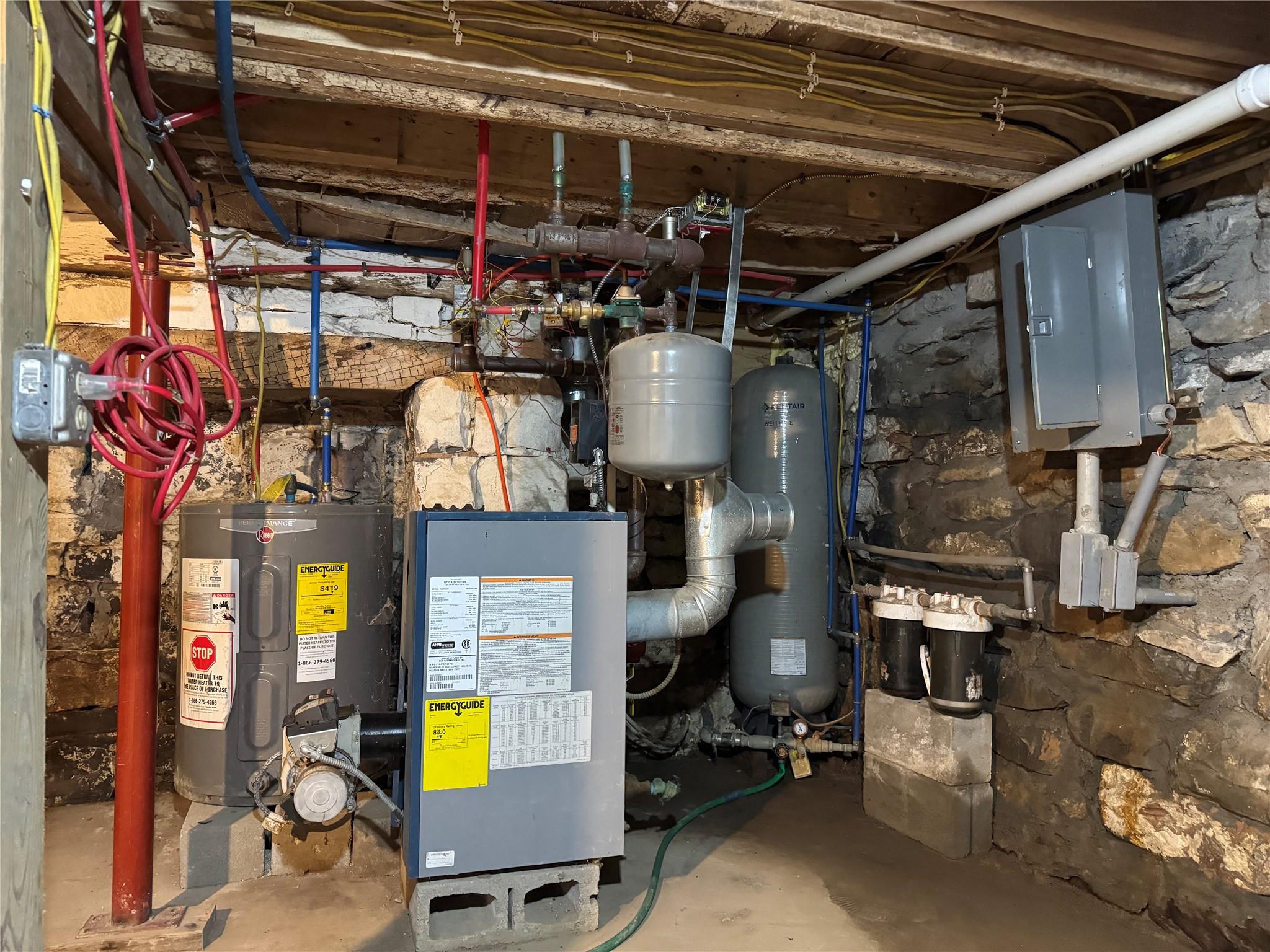 50 Hamilton Road Bloomingburg, NY 12721 - Photo 20 of 33 Utilities with water heater and electric panel