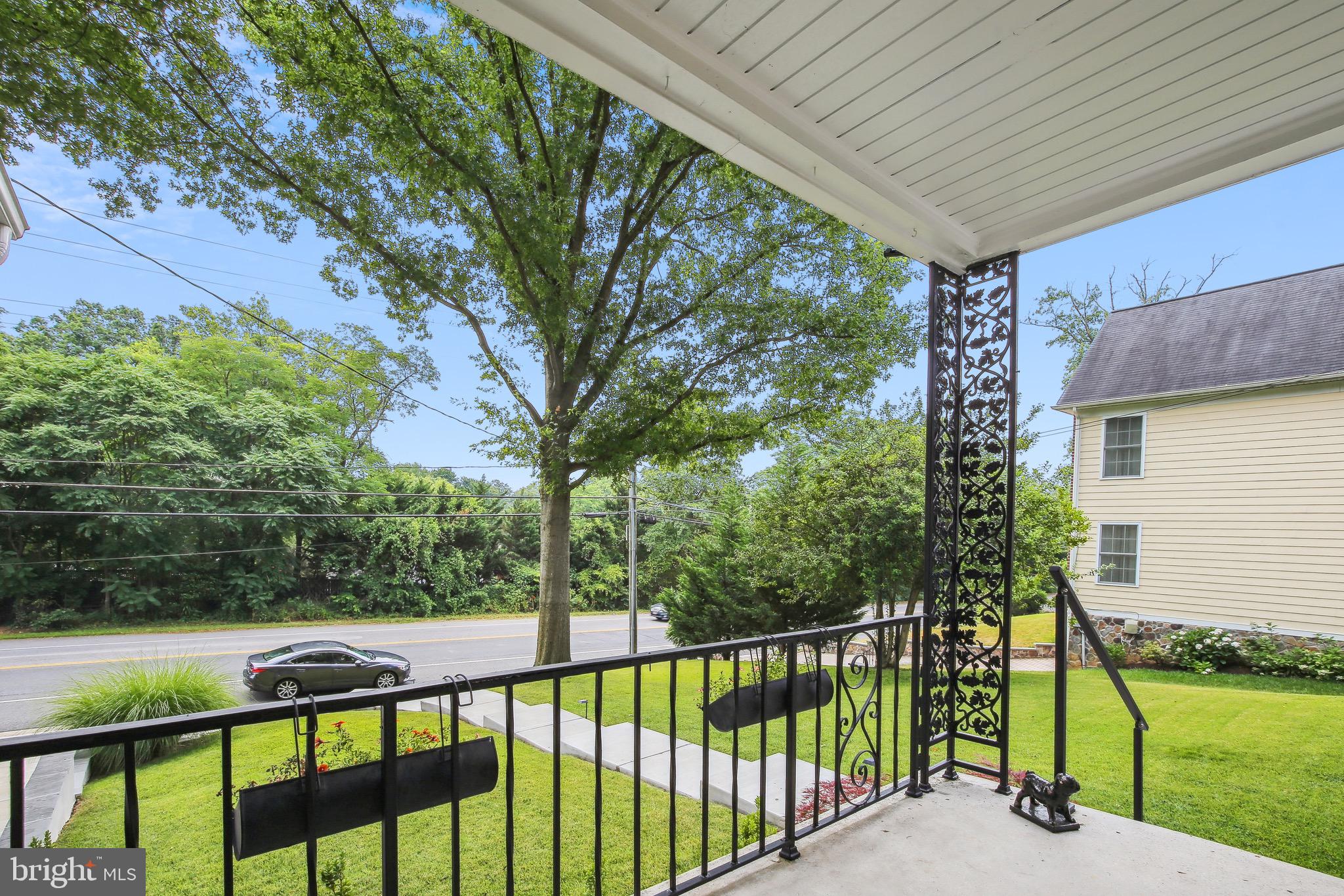 6402 Fort Hunt Road Alexandria, VA 22307 - Photo 2 of 34 View from the front porch