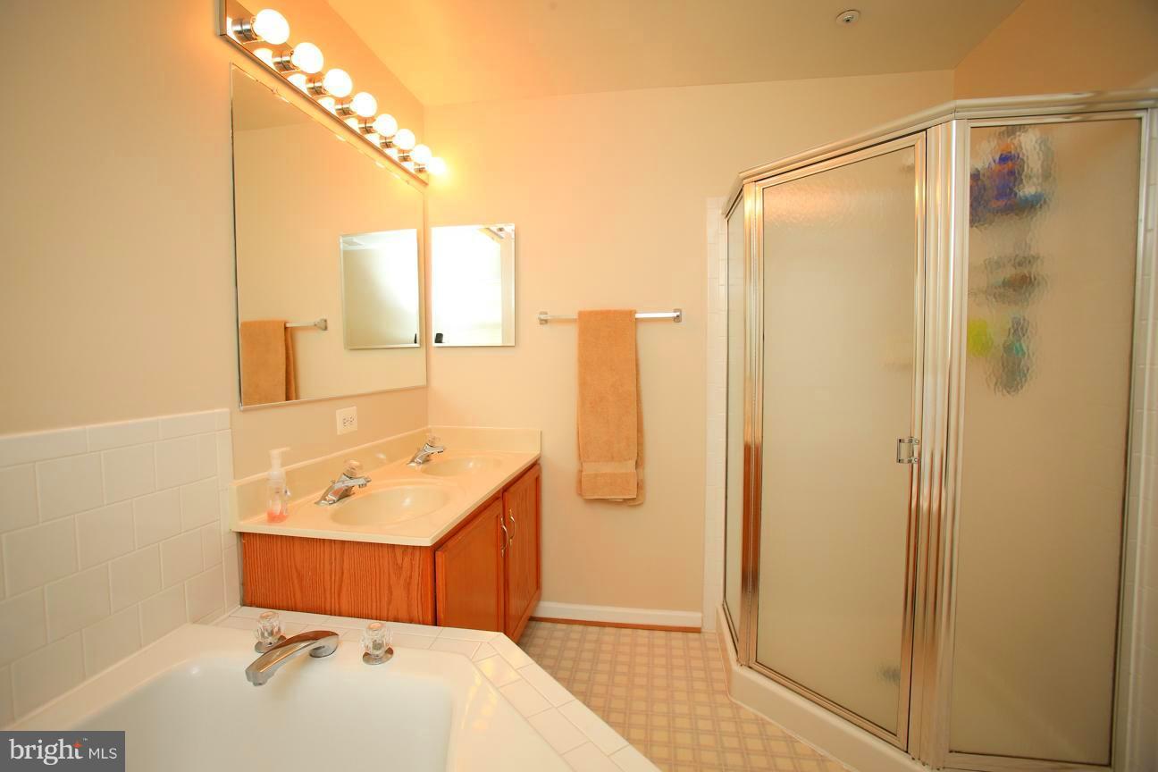 6106 Pine Ridge Terrace Frederick, MD 21701 - Photo 13 of 29 Master Bath with Shower and Soaking Tub