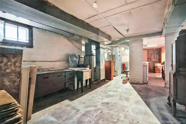 a view of a kitchen with a sink