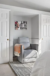 a living room with a couch