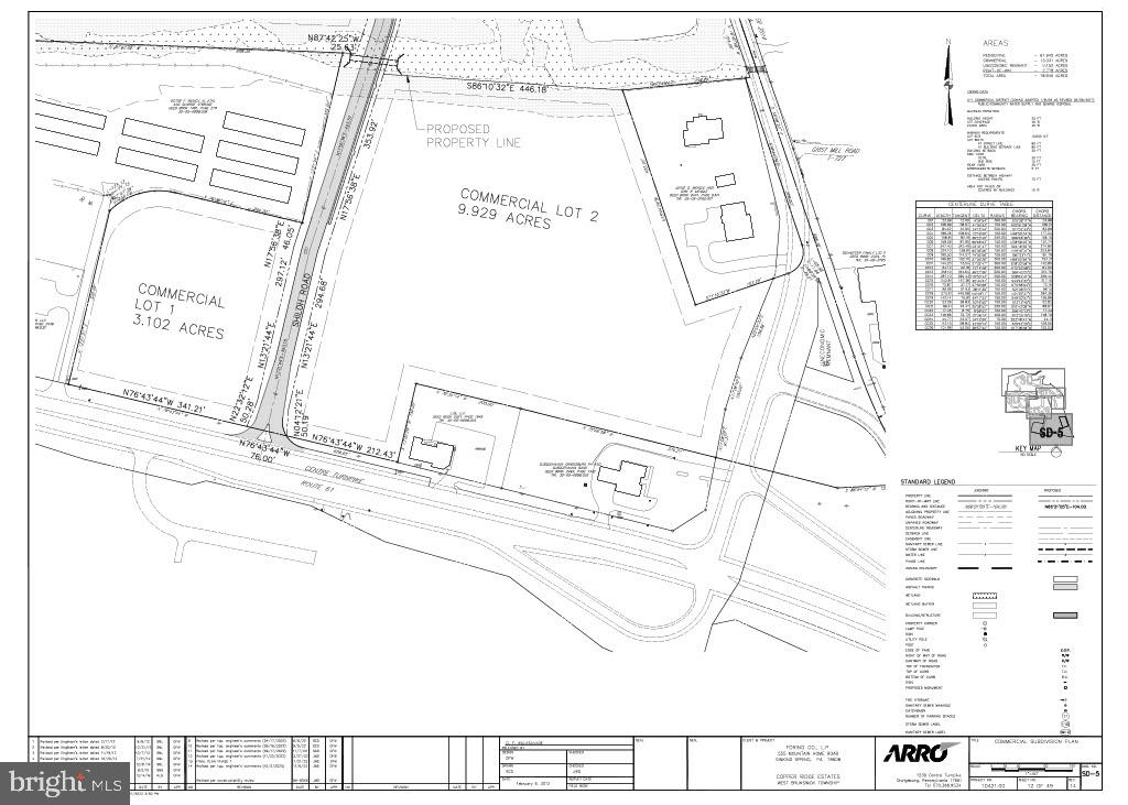 4 Shiloh Road Orwigsburg, PA 17961 - Photo 3 of 13 Map of 2 lots separated from Residential Dev. in r