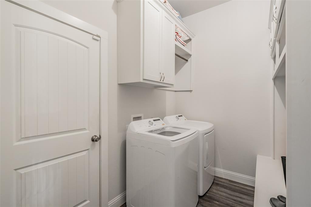 141 Maverick Lane Pilot Point, TX 76258 - Photo 40 of 40 a utility room with dryer and washer