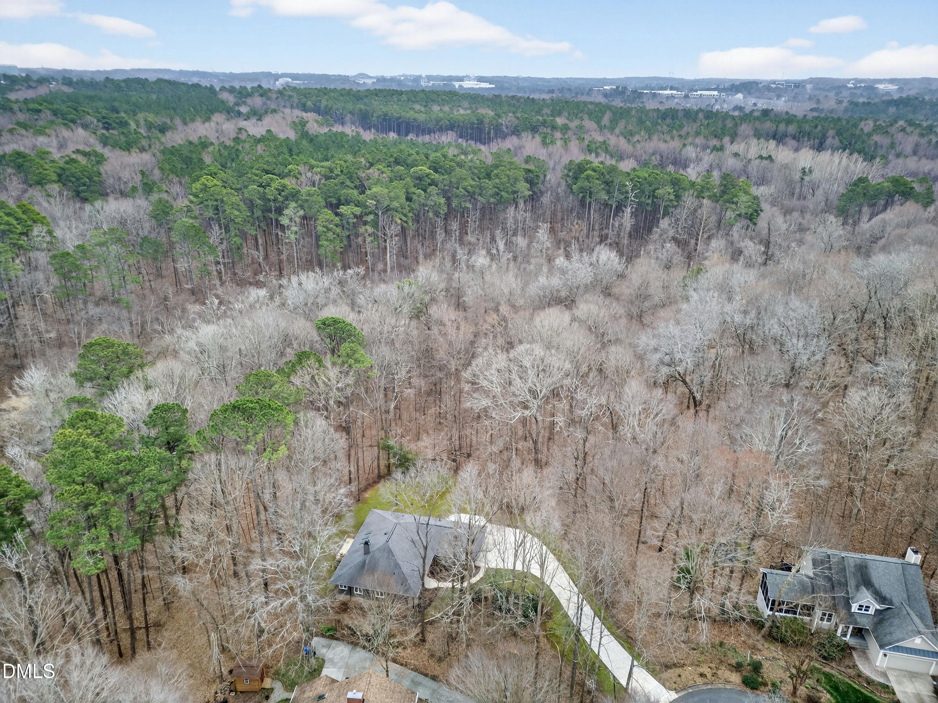 3304 Abney Place Raleigh, NC 27607 - Photo 50 of 55 Aerial
