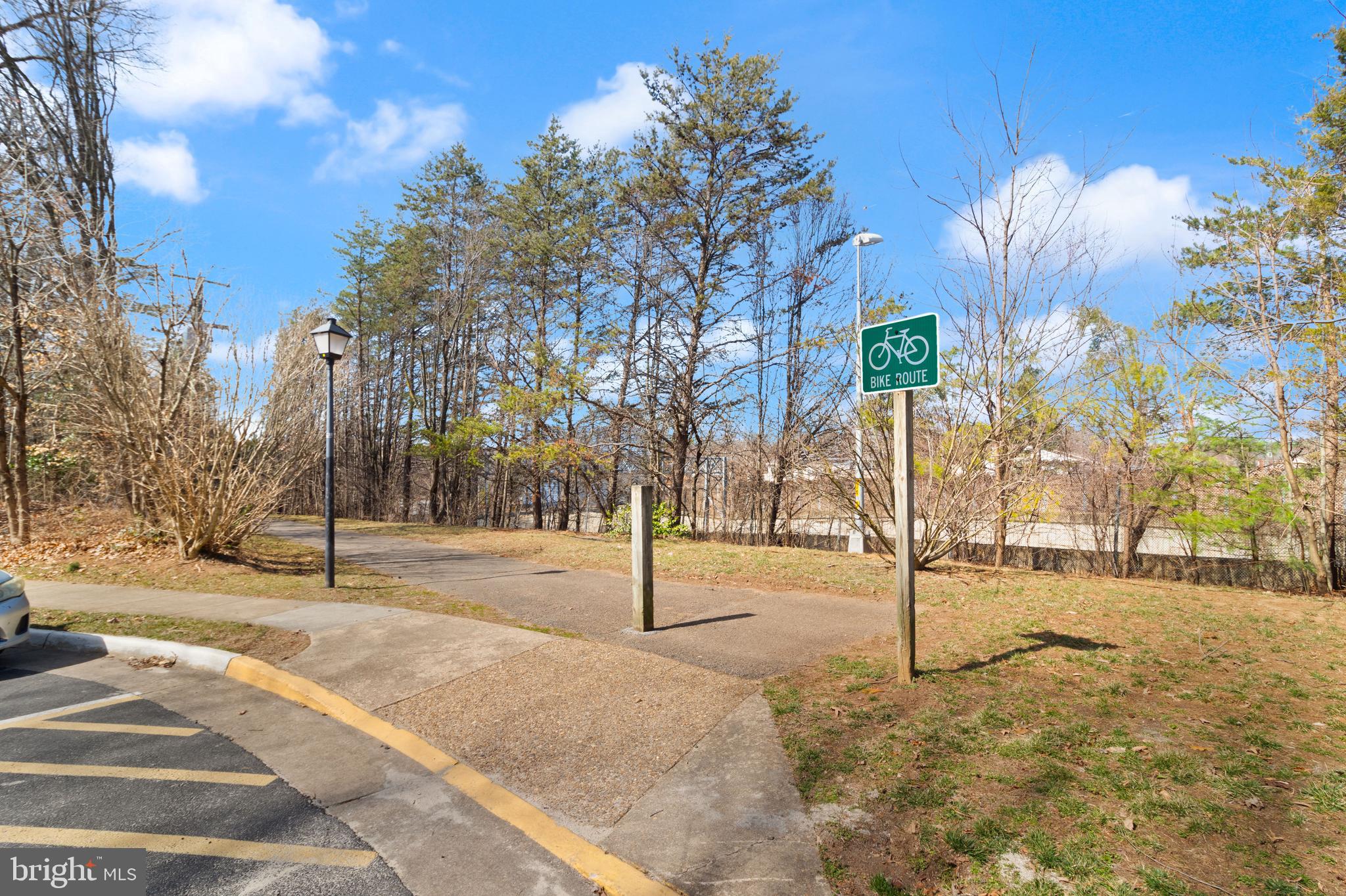 7318 Spring View Court Springfield, VA 22153 - Photo 35 of 41 County Bike trail comes through the community