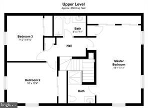 7318 Spring View Court Springfield, VA 22153 - Photo 40 of 41 Upper level floorplan