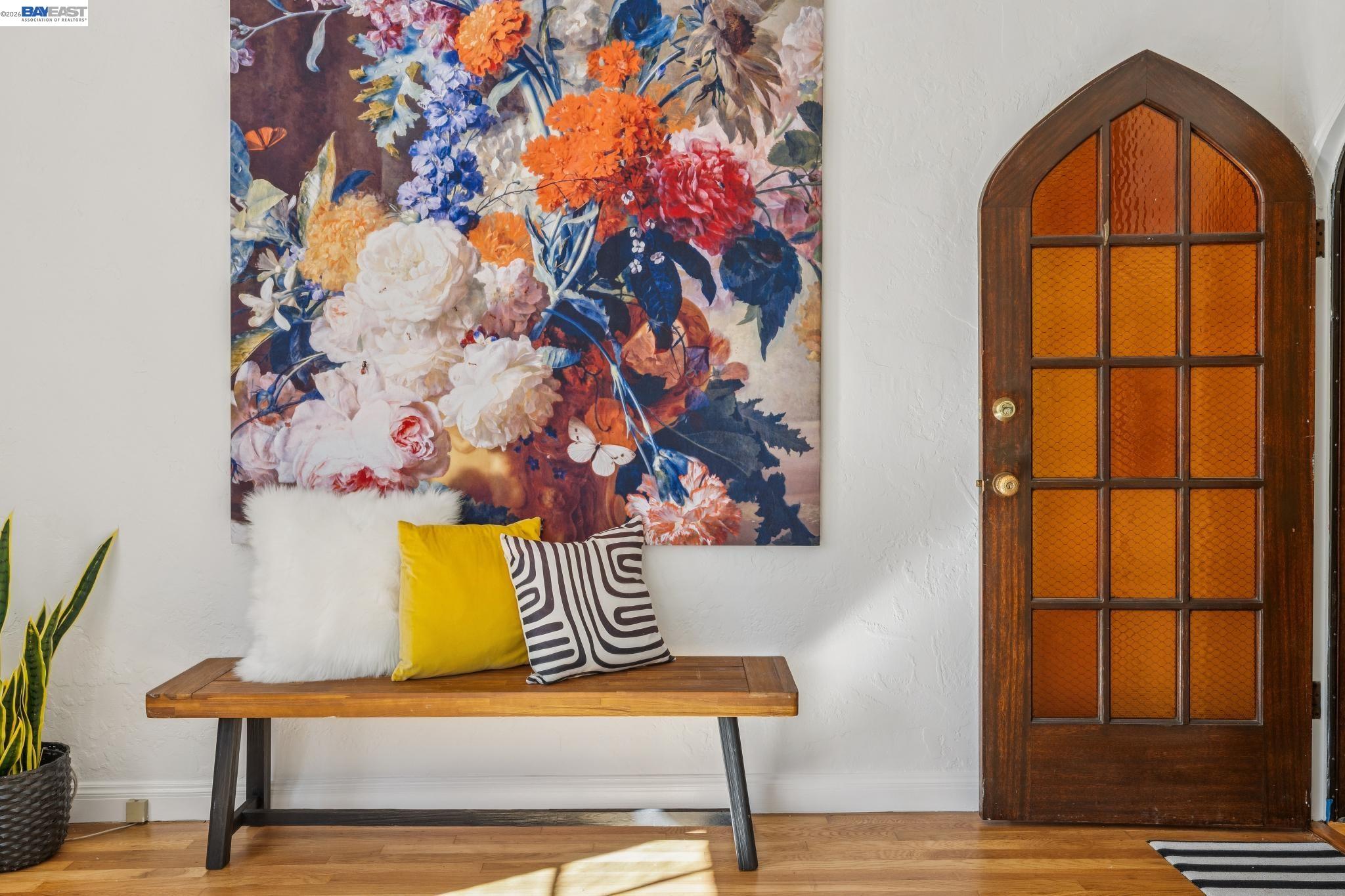 2365 Virginia Street, Unit 2 Berkeley, CA 94709 - Photo 4 of 19 a view of a room with wall painting and a potted plant