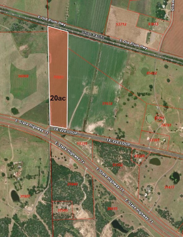 71 West & Loop West West Point, TX 78963 - Photo 1 of 1 20ac at Hwy 71 & Loop 220 west of Plum