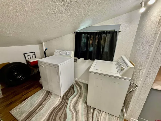 a view of storage and utility room