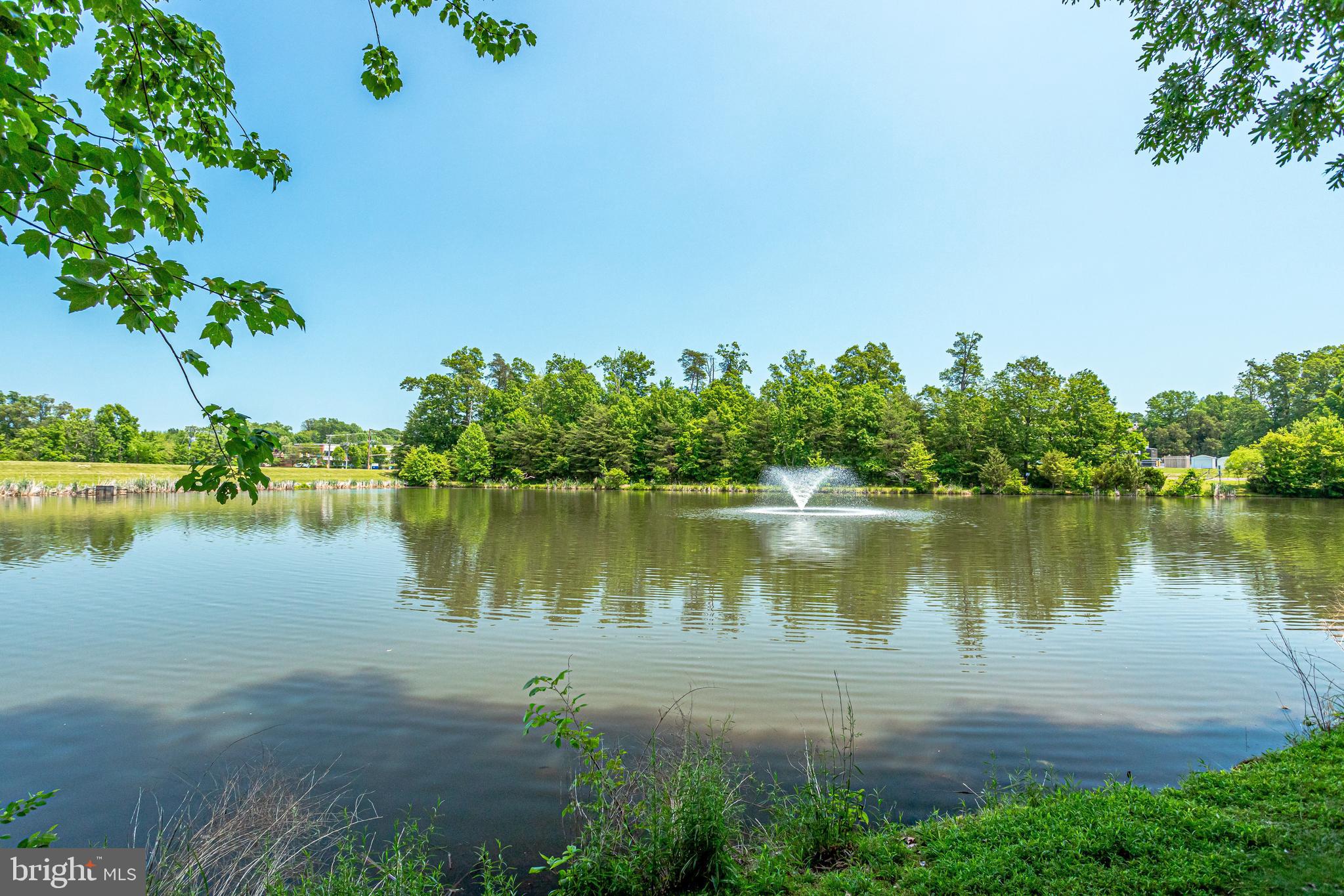 12033 Edgemere Circle Reston, VA 20190 - Photo 48 of 53 a view of a lake with a yard and trees