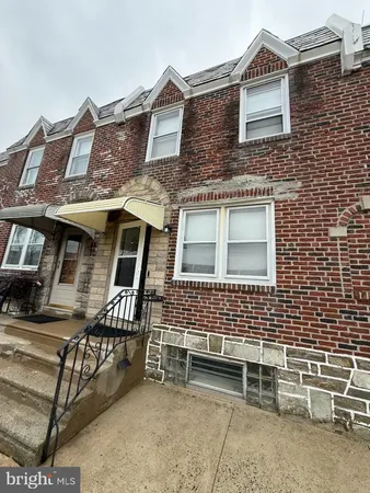 a front view of a house with windows