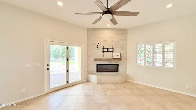 a bathroom with a shower and a toilet
