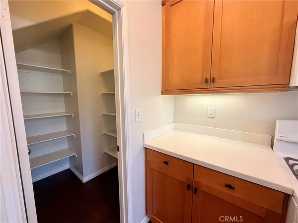 a view of a park with a slide