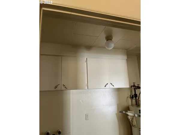 a view of water heater room