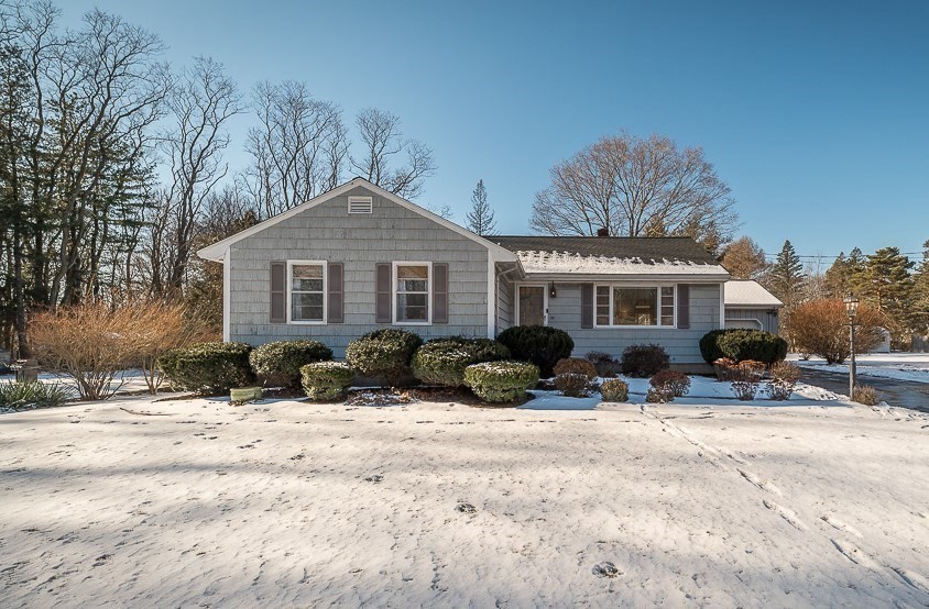 29 Old Ferry Road Haverhill, MA 01830 - Photo 2 of 42 a view of a house with a yard covered in snow