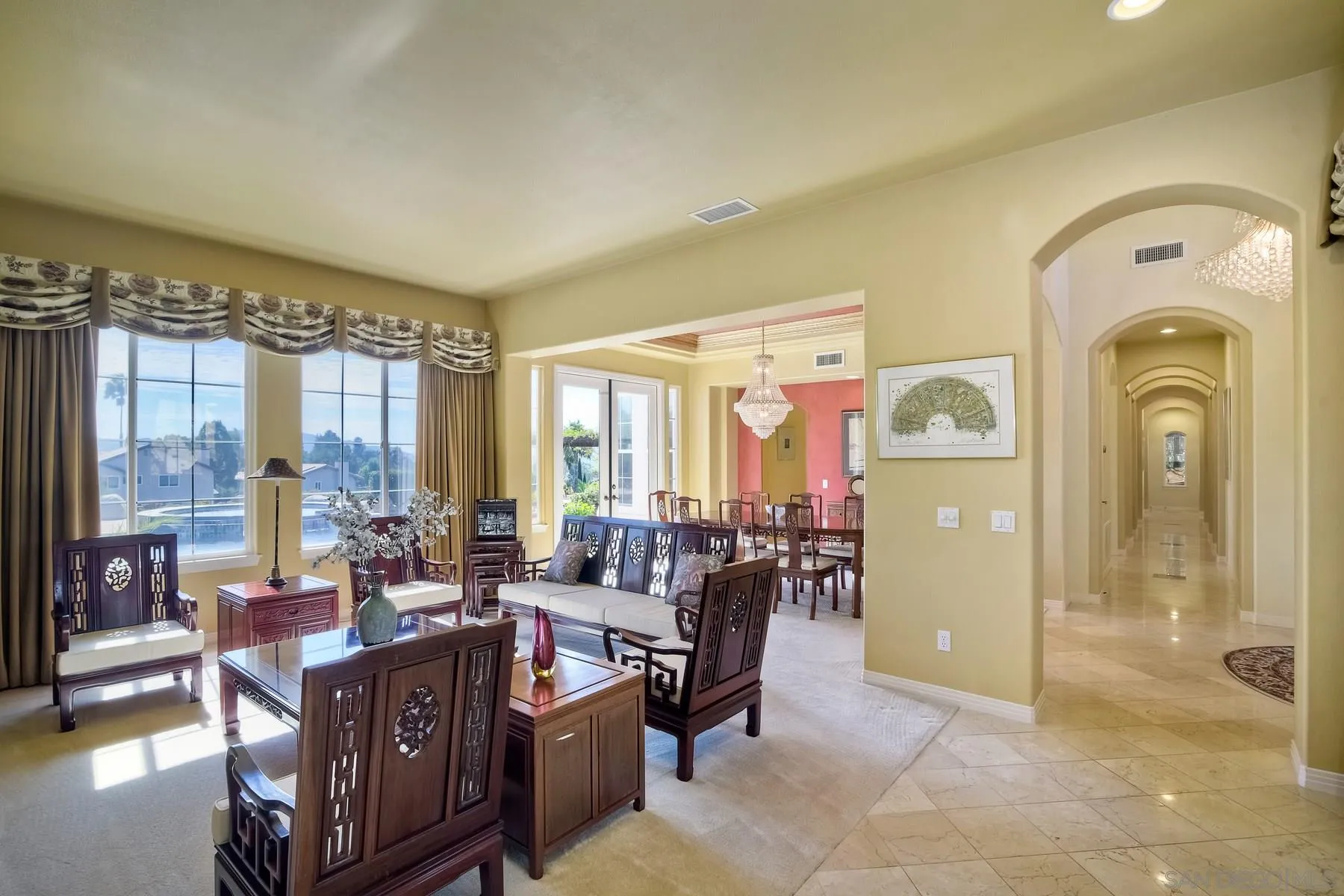 13675 Antelope Station Poway, CA 92064 - Photo 5 of 33 a living room with furniture and a large window