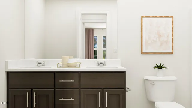 a bathroom with a sink and a toilet