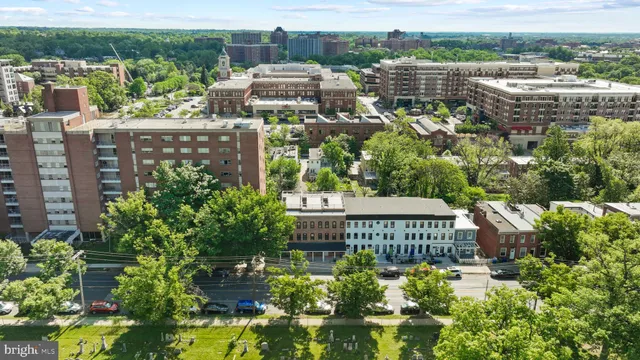 a view of a garden and outdoor space