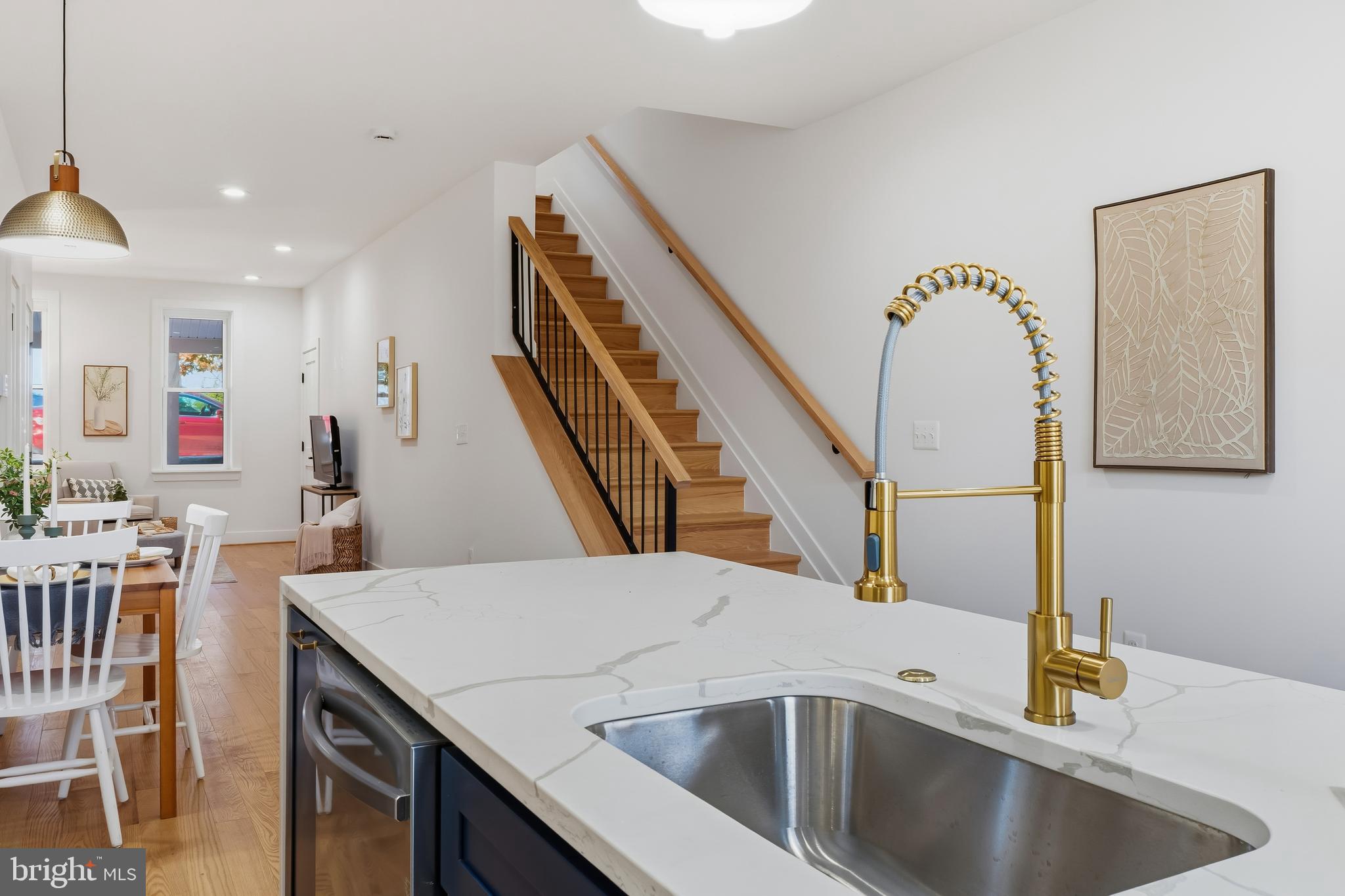 3923 Roland Avenue Baltimore, MD 21211 - Photo 5 of 30 a view of a kitchen area and microwave