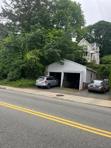 a car parked on the side of the road
