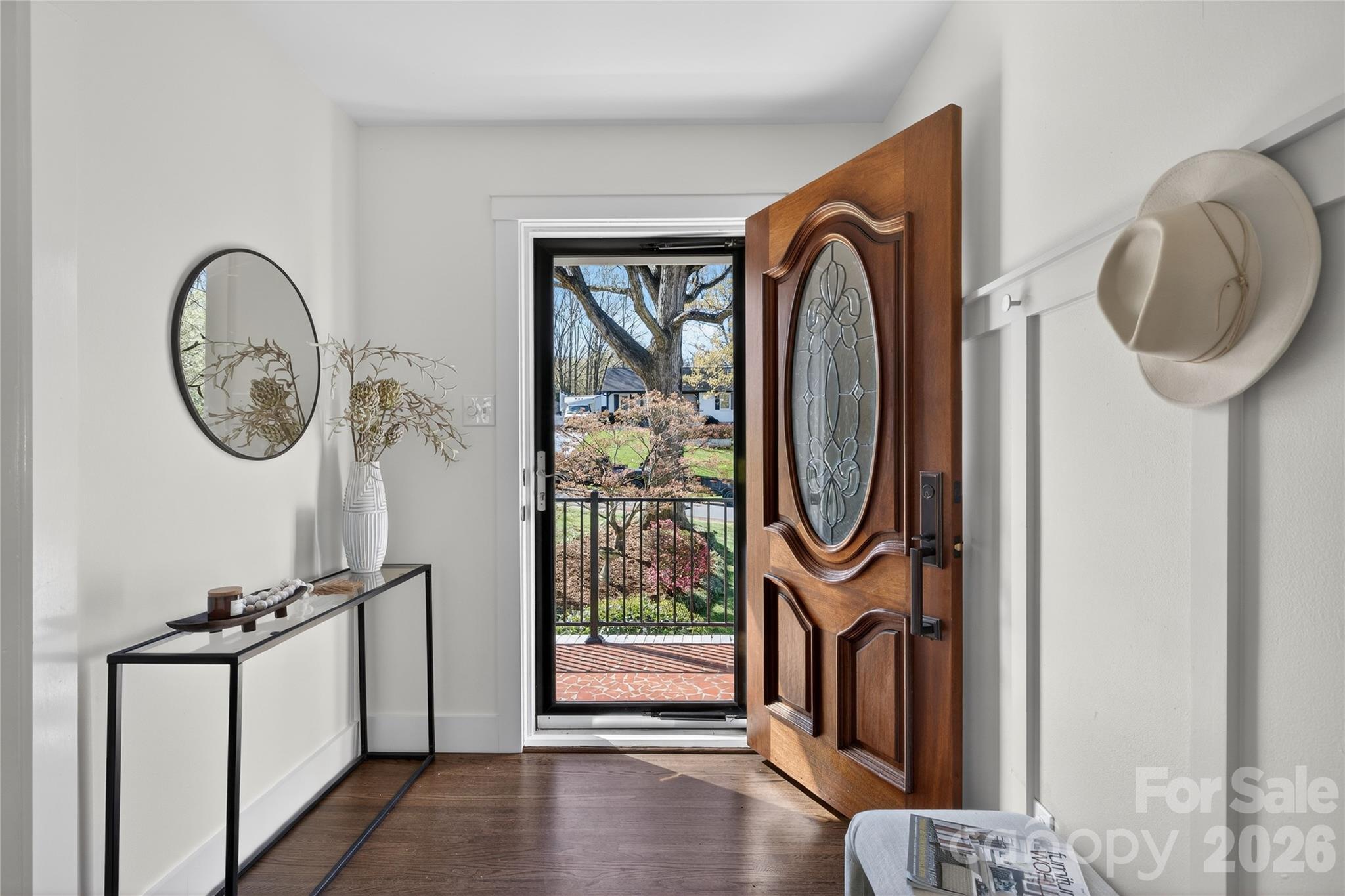 3717 Riverbend Road Charlotte, NC 28210 - Photo 11 of 41 a view of a entryway door with wooden floor