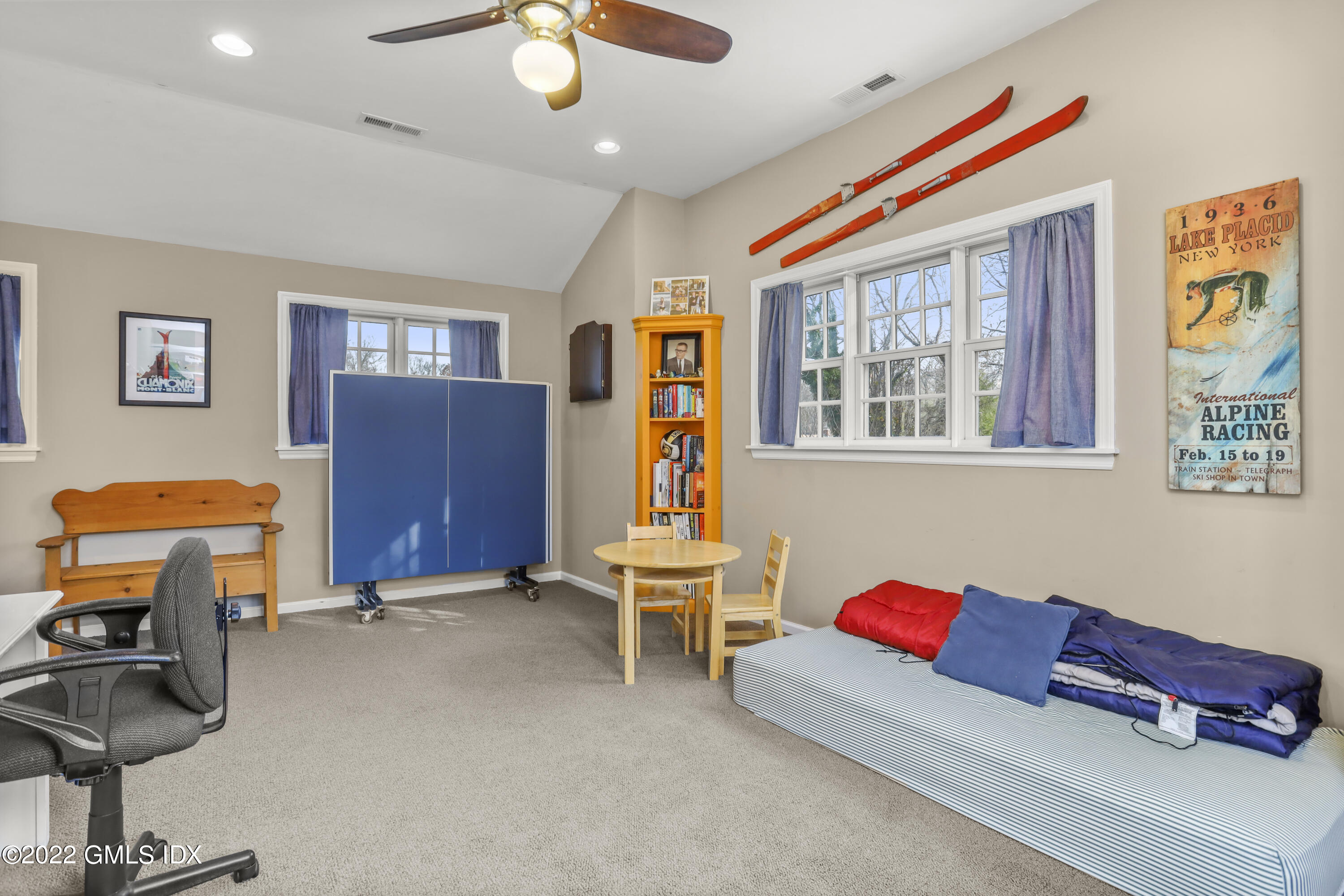 24 Sunshine Avenue Riverside, CT 06878 - Photo 40 of 44 a living room with furniture and gym equipment