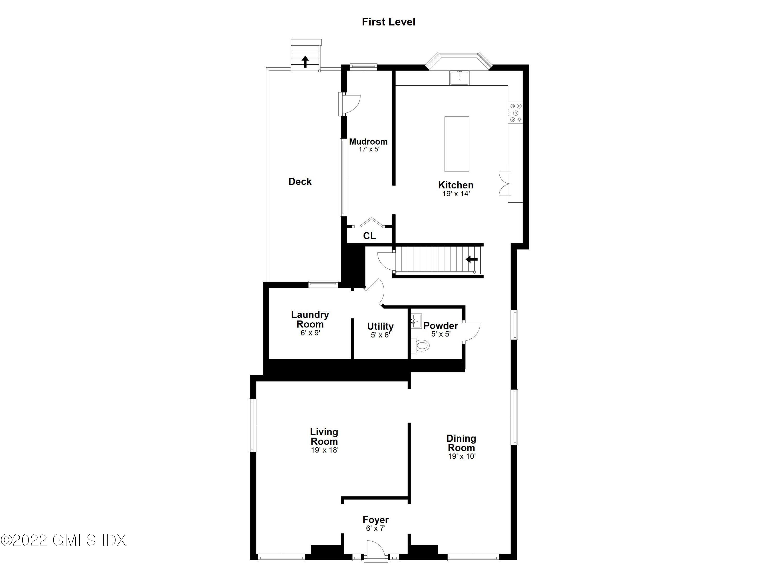 24 Sunshine Avenue Riverside, CT 06878 - Photo 42 of 44 a picture of a floor plan