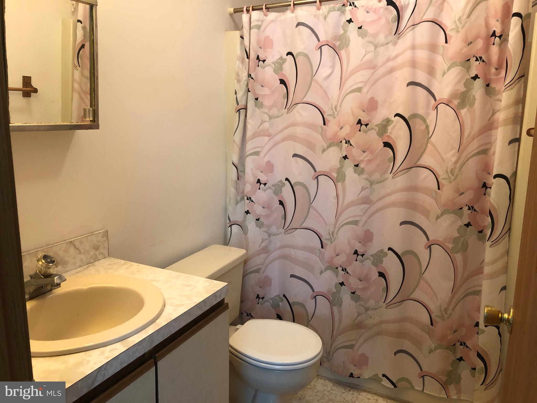 183 Sandyhook Road Ocean Pines, MD 21811 - Photo 12 of 15 a bathroom with a granite countertop sink and a mirror