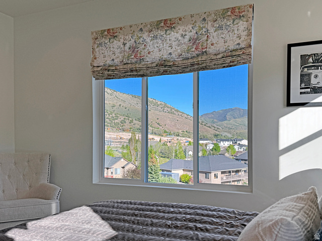 851 Grandview Drive Morgan, UT 84050 - Photo 19 of 68 Expansive window featuring a floral roman shade and mountain scenery