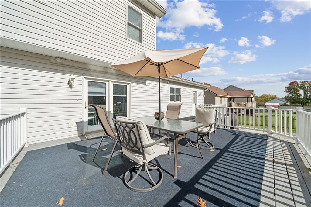 227 Sandworks Road Hunker, PA 15639 - Photo 33 of 41 a view of a patio with table and chairs