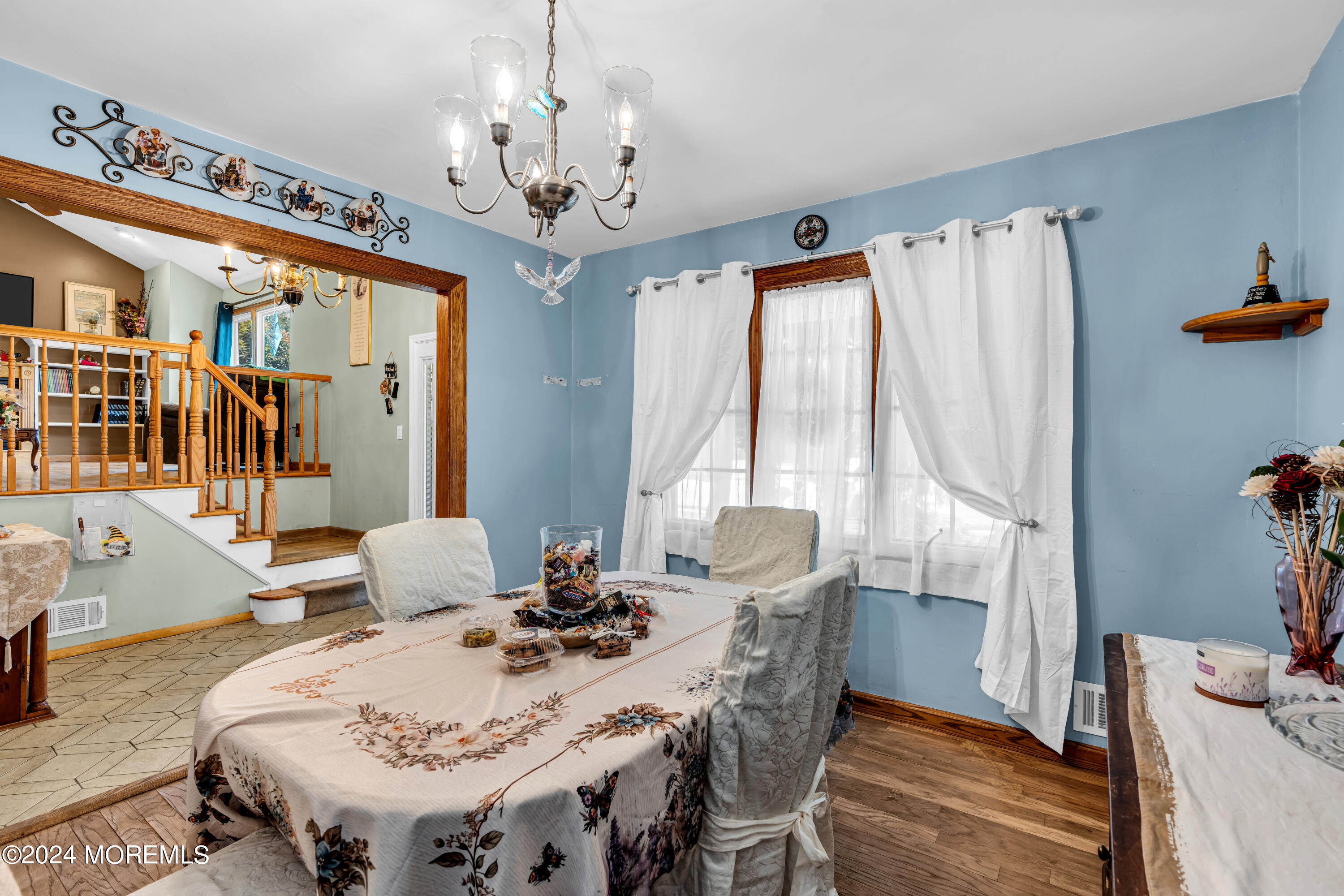 6 Pepperridge Road Howell, NJ 07731 - Photo 9 of 44 a view of a dining room with furniture window and outside view
