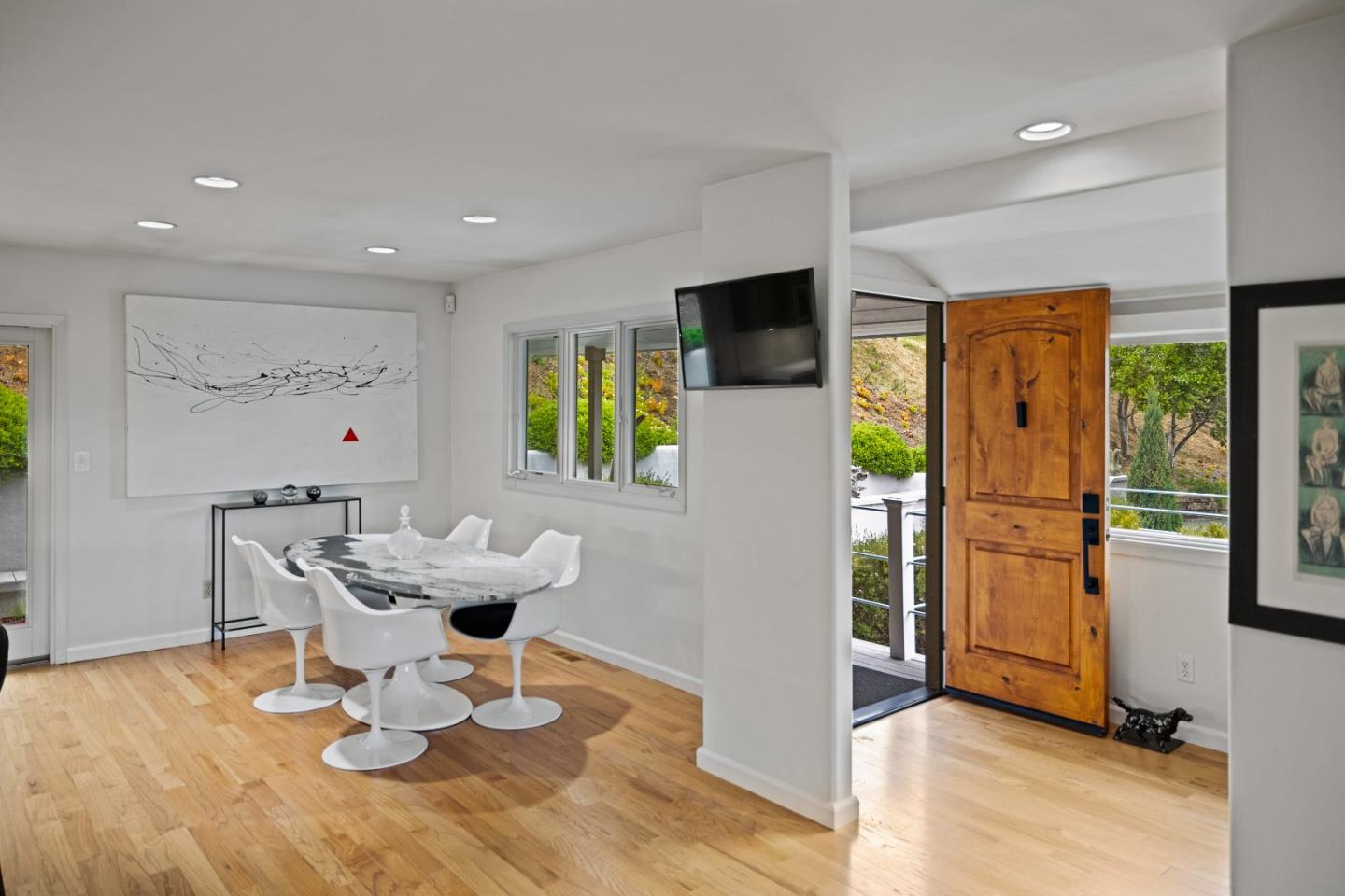 27 La Rancheria Carmel Valley, CA 93924 - Photo 4 of 30 a living room with furniture and a flat screen tv