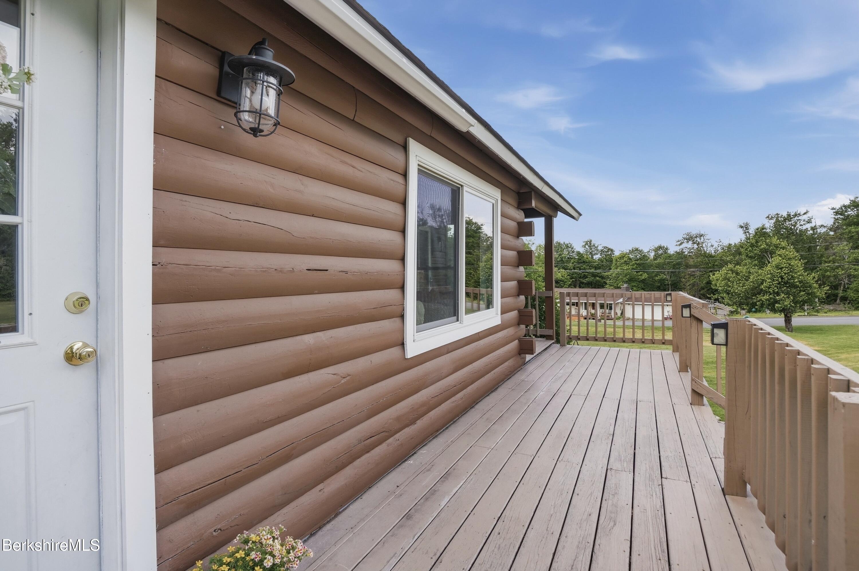 4 David Drive Peru, MA 01235 - Photo 31 of 44 a view of balcony with wooden floor and fence