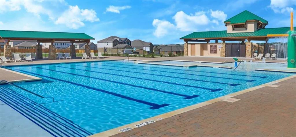 6752 Catania Loop Round Rock, TX 78665 - Photo 21 of 25 Community pool featuring a patio