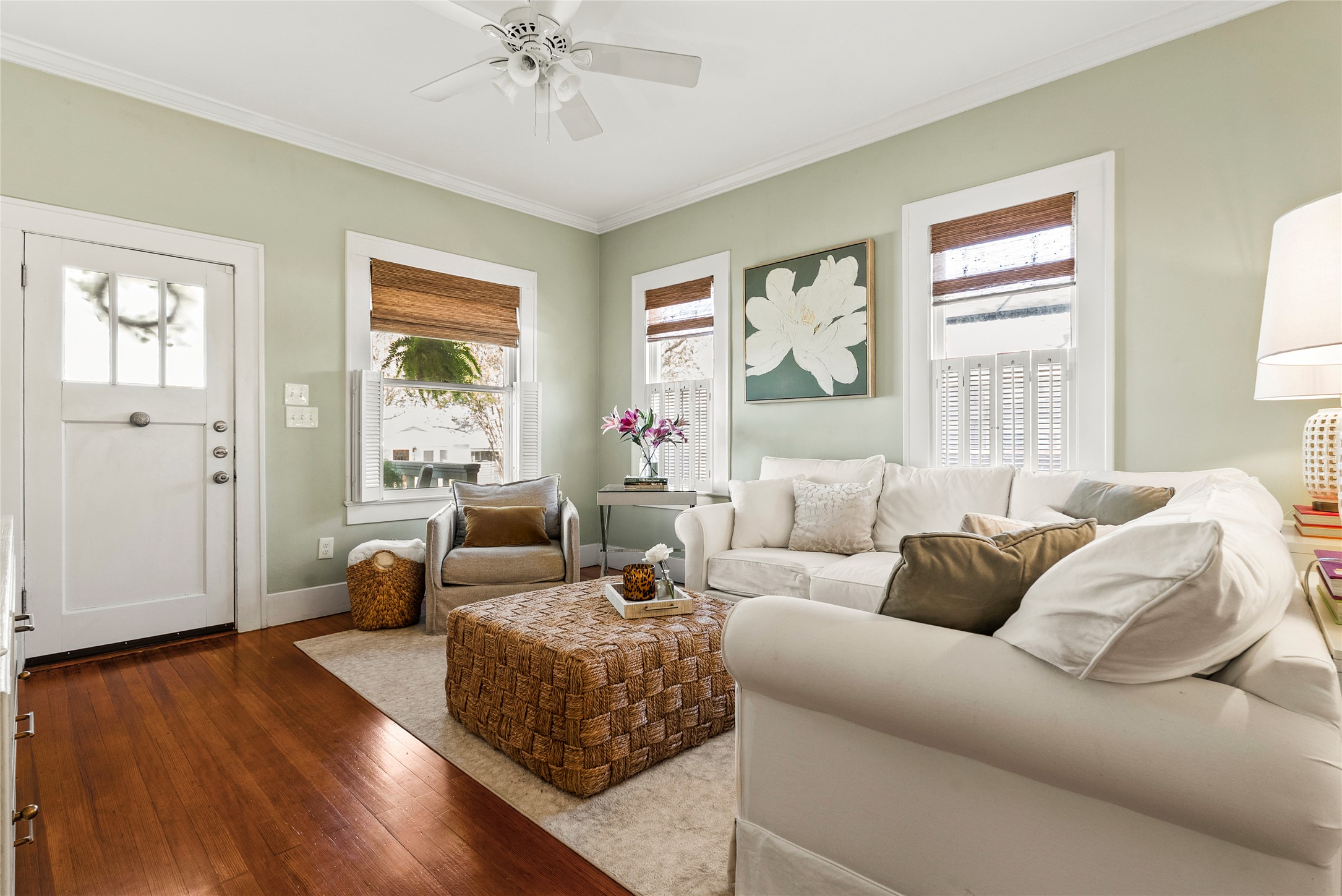 1809 Nickerson Street Austin, TX 78704 - Photo 5 of 31 Living room with wood flooring and plenty of natural light