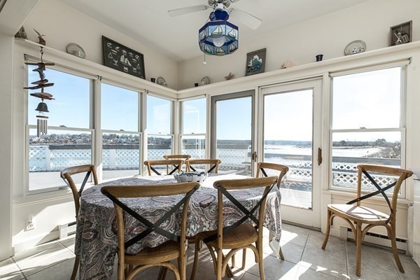 23 Wyoma Road Gloucester, MA 01930 - Photo 7 of 22 a view of a dining room with furniture large windows and wooden floor