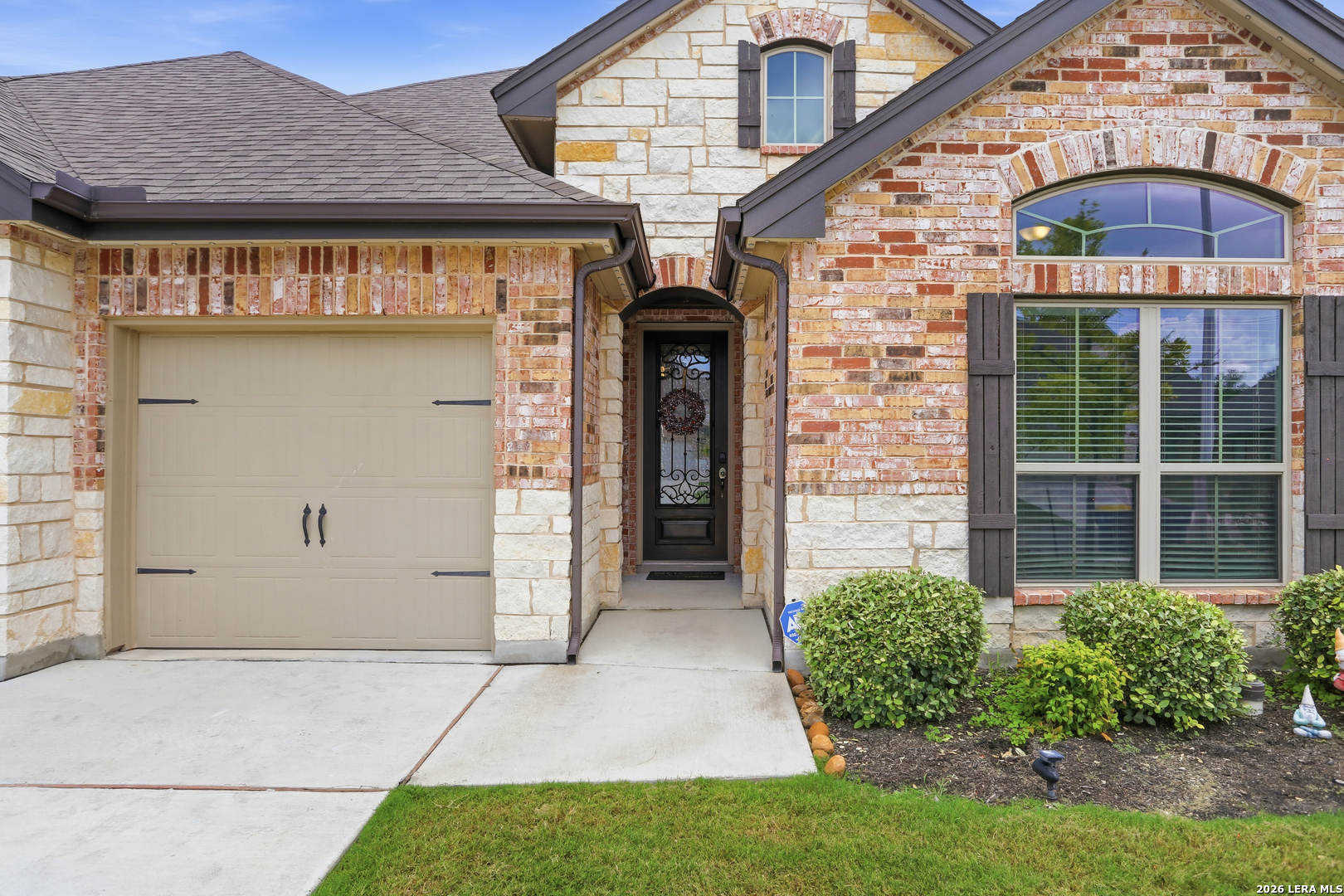 337 Misty Sails Cibolo, TX 78108 - Photo 6 of 50 a front view of a house with garden