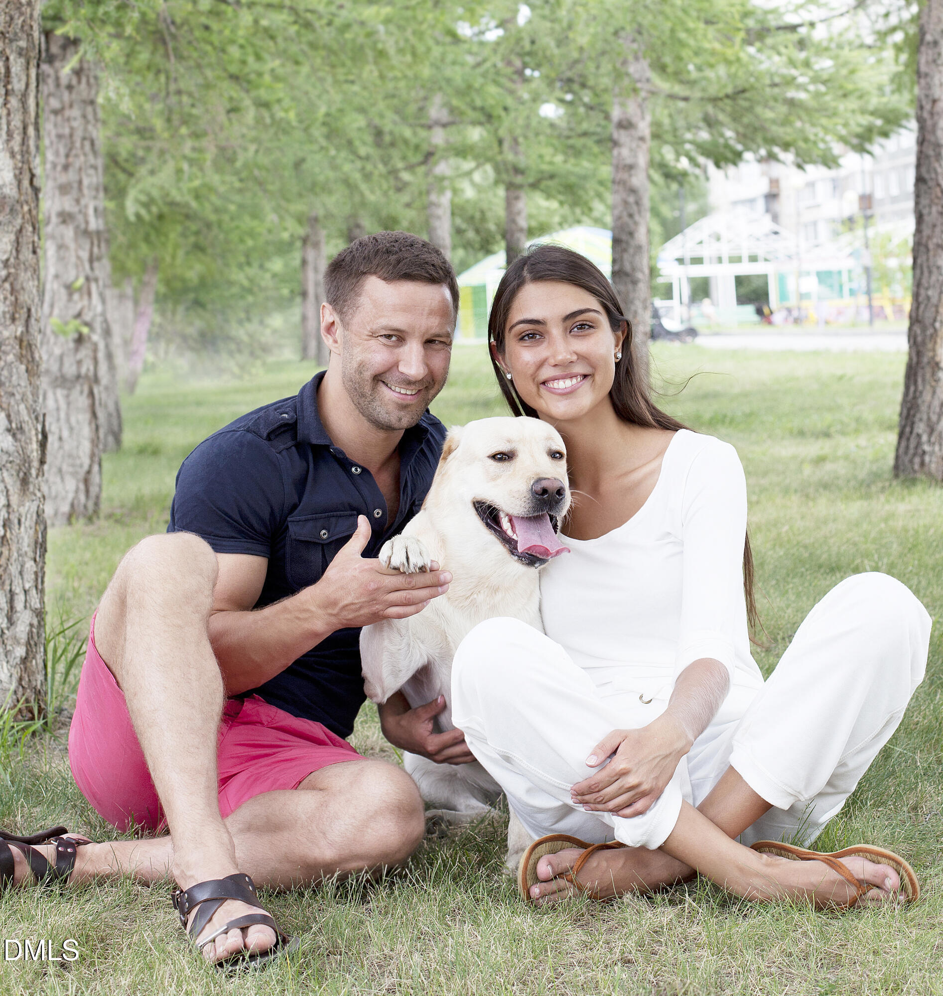 605 Hedrick Ridge Road, Unit 303 Cary, NC 27519 - Photo 36 of 40 Diverse Couple with Dog_Diverse Couple w