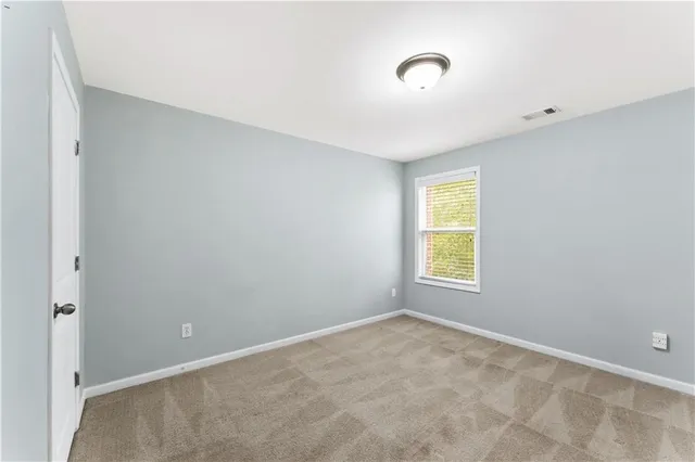 a view of room with window