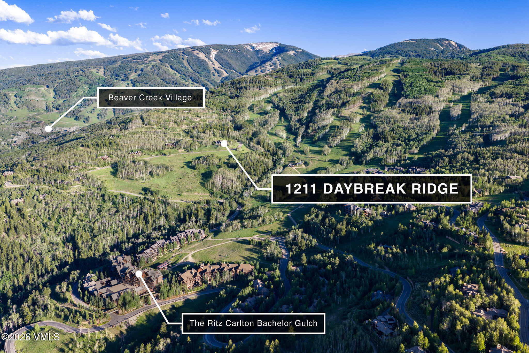 1211 Daybreak Ridge Road Avon, CO 81620 - Photo 37 of 37 2606_1211_daybreak_ridge_aerial_h