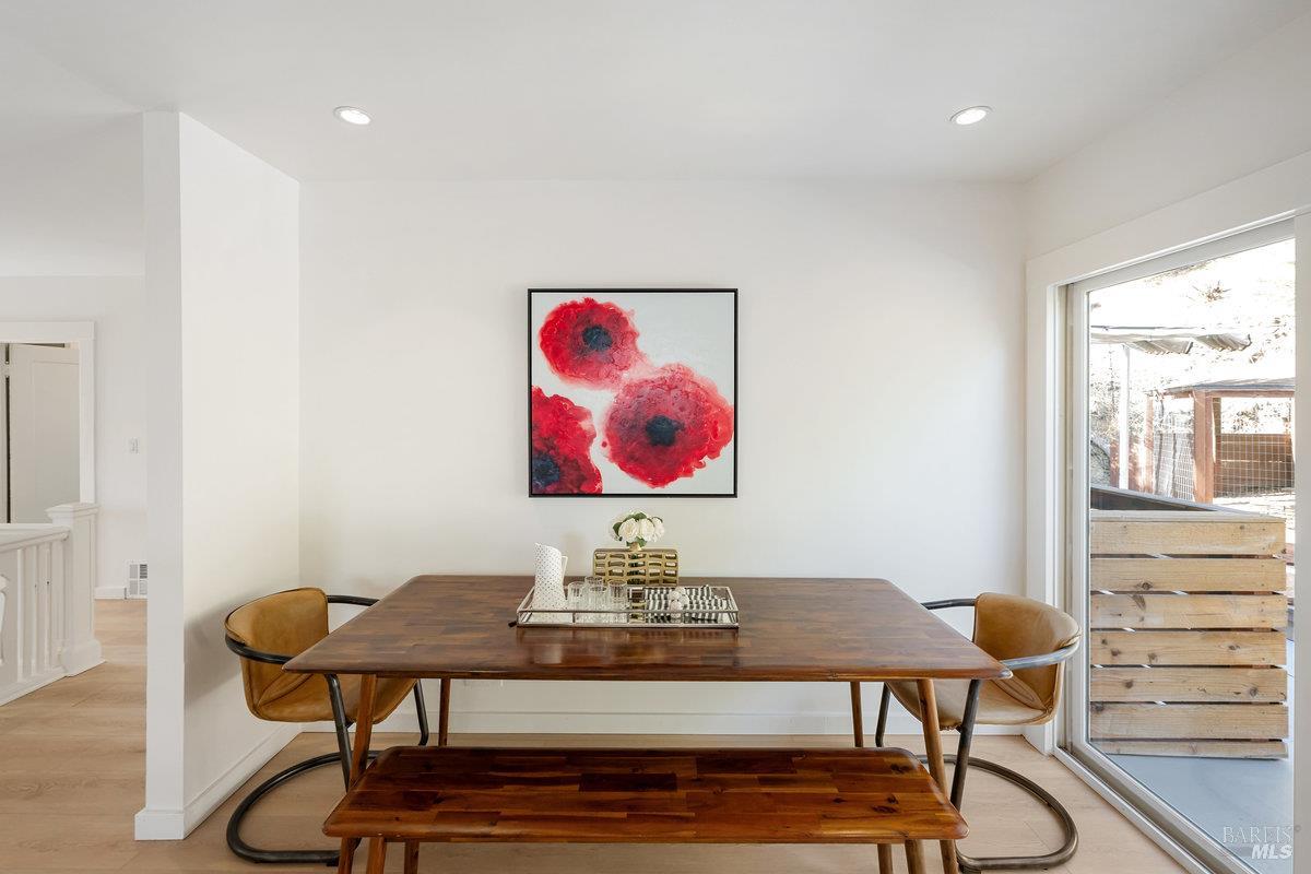 338 Paloma Avenue San Rafael, CA 94901 - Photo 13 of 31 a view of a dining room with furniture